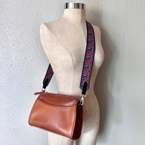 1990s COACH Vintage Austin Leather Bag Convertible Crossbody Purse Clutch USA - Picture 4 of 16
